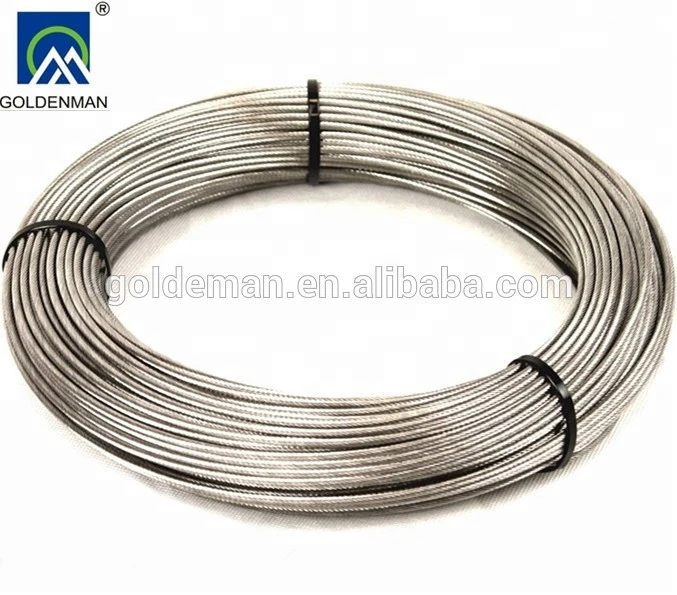 Hot product 8x19 elevator steel wire rope