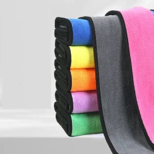 Hot Sale 500gsm Car Drying Microfiber Wash Towel Super Absorbent Car Clean Cloth Car Drying Towel Microfiber