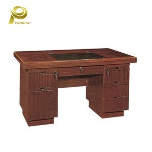 Hot sale design office computer desk with drawer for wholesale