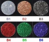 Hot sale eye shadow Palette colorful diamond shimmer glitter for makeup