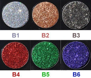 Hot sale eye shadow Palette colorful diamond shimmer glitter for makeup