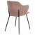 Import Hot sale high quality dining room furniture modern design velvet fabric dining chair from China