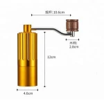 Hot Sale Premium Manual Burr Coffee Grinder /Hand Coffee Grinder on Amazon suitable for travelers and campers Portable for pic
