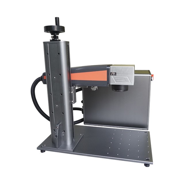Hot sale product laser marking machine 50w 60w agent price fiber split laser marking machine for plastic ceramics, etc.