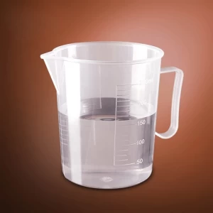 Hot Sale Reusable Transparent Liquid Cup Scales Plastic PP 250Ml Measuring Cup/Jug Set With Handle