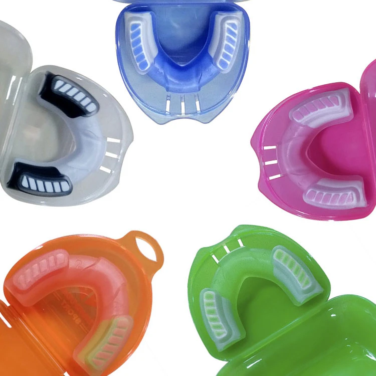 Hot Sale Sports Mouth Guard Teeth Protector Boxing Plastic Mouth Gag Guard