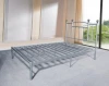Hot sale standard size metal single bed( metal bed frame C105)