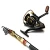 Import Hot sale telescopic fishing rod combo with reel making equipment from China