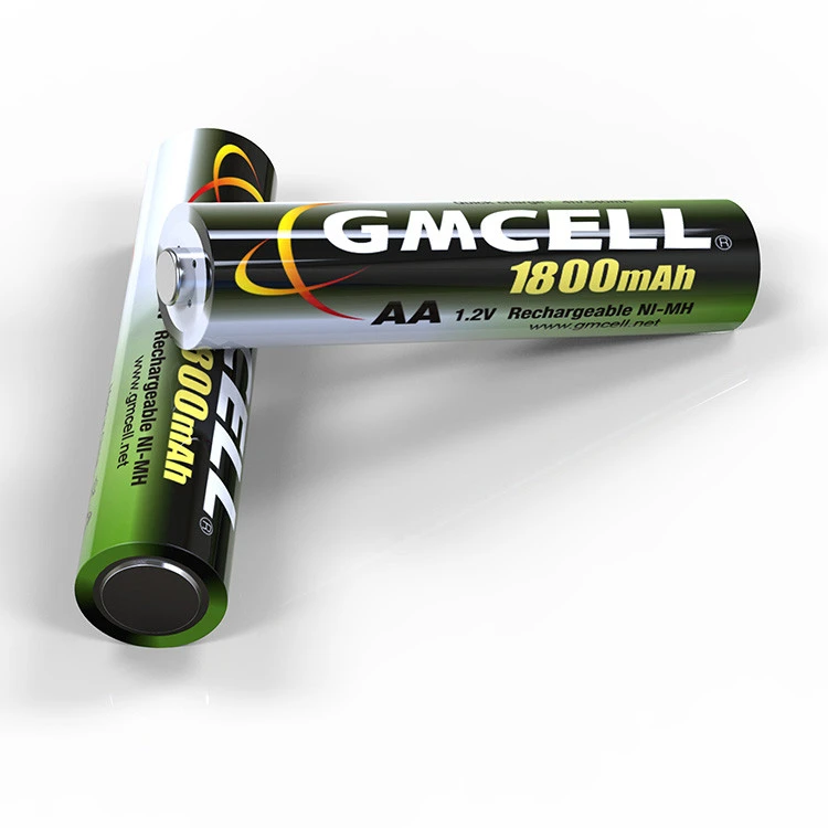 Hot Sales NI-MH Batteries 1.2v 350mAh 1800mAh Rechargeable AA Battery Bulk Pack