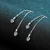 Import Hot Sales Quality Trendy Girl 925 Silver Fancy Women Moissanite Cluster Stud Earring from China