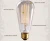 Import HOT SELL Edison style bulb e27 incandescent bulb 220v holiday light 40w 60W filament lamp from China