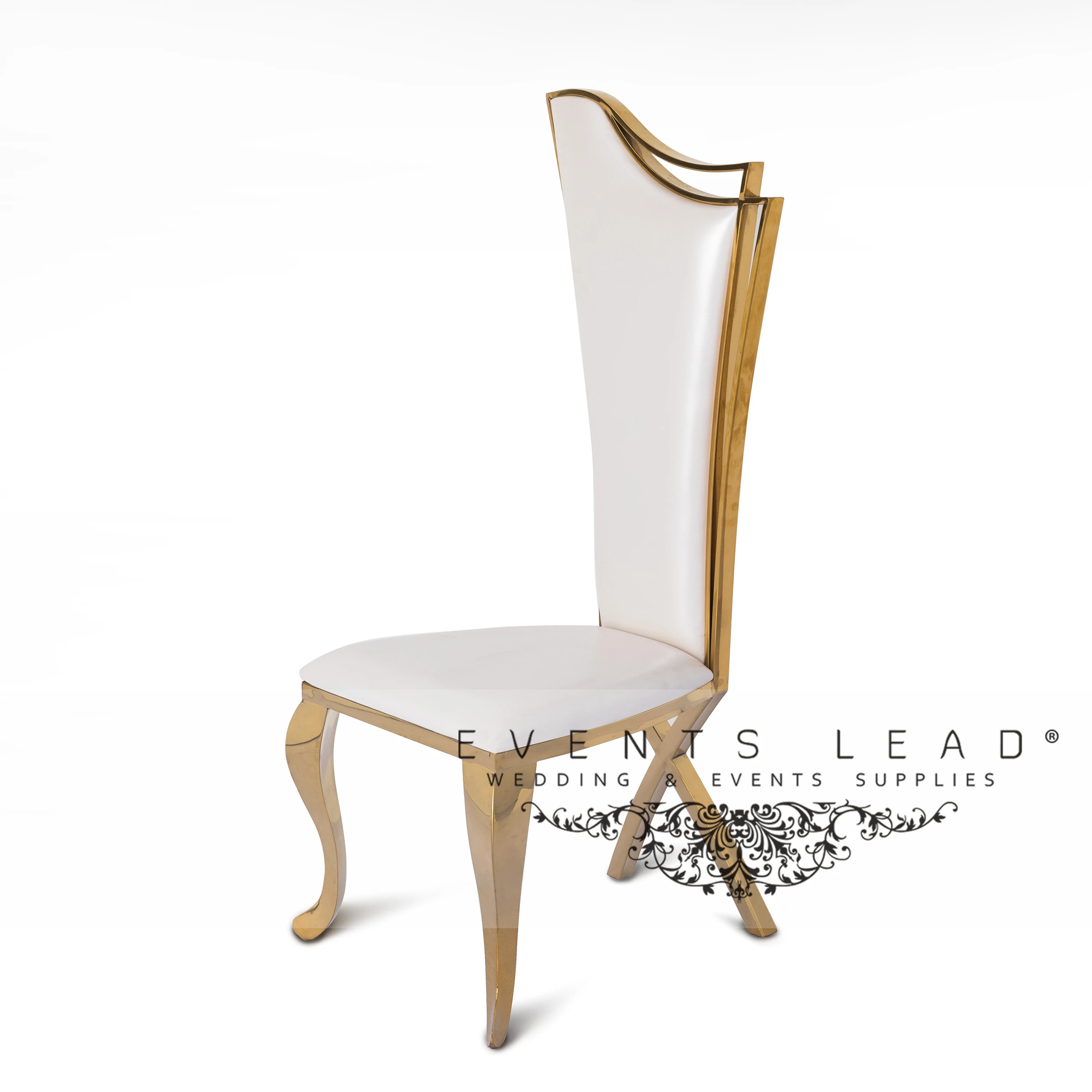 Hot Sell Elegant Wedding furniture VIANO Stainless Steel Chair