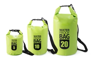 Hot Selling 2l 3l 5l 10l 15l 20l 30l 40l Foldable Pvc Custom Logo Waterproof Bag