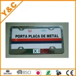 hot selling best quality Plastic license plate frames, car license plate frame