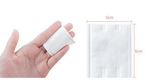 Hot Selling Double Sides Makeup Remover Pure Cotton Pad