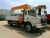 Import Hot selling Foton 8Tons 140 horsepower LHD 4*2 truck crane from China