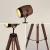 Import Hot selling indoor lighting wholesale tripod retro vintage wood floor lamp for home decoration from China
