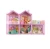 Import Hot Selling Kids Playing House Villa Scene With Pigs Princess House Assembly Furniture Toys from China