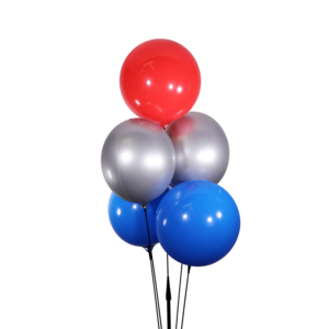Hot selling Red, Silver, Blue Balloon Bobber Cluster Kit