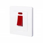Household socket 86mm * 86mm wall power switch power supply neon indicator switch