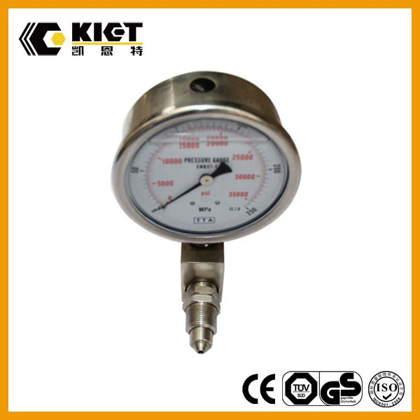 Hydraulic Oil Pressure Gauge For Cylinder Or Pump