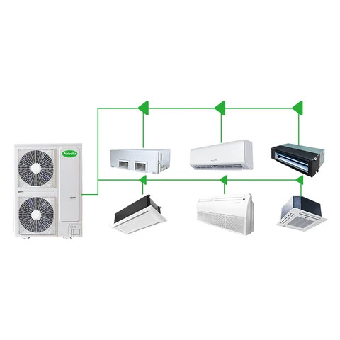Multi Open Ac Buy 50hz R410a Ac Inverter Heat Pump Central Air Conditioning System ...