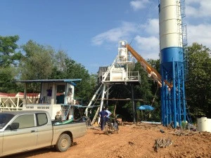 HZS50m3/h Concrete Batching Plant With Best Price