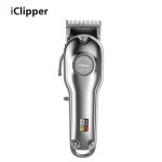 IClipper-K6 Professional Metal Barber Use Hair Clipper Electric Rechargeable Hair Trimmer