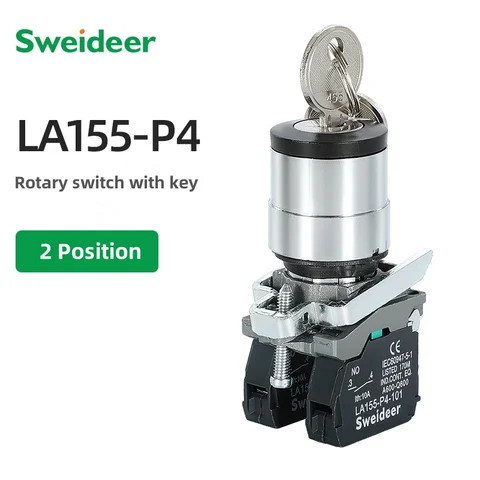 Buy Illuminated Double Pushbutton Switch Start Stop Momentary 3 ...