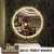Import Illuminated Modern Hotel Vanity Mirror Dimmable LED Backlit Bathroom Mirror with Anti-fog Function and Touch Button from China