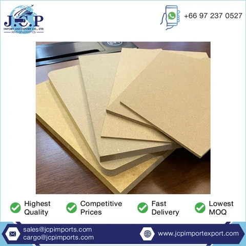 In Depth Experience Manufacturer Selling Top Grade Pine and Rubber Material MDF Plywood for Construction Usage with Custom Logo