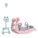 Indoor plastic rocking horse baby ride on toy baby cartoon1-4 years old plastic kids animal rocking horse