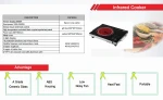 Induction cooker electric cooktop commercial infrared fogao de inducao