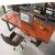 Import industrial office furniture , office table,office desk for stuff custom-made solid wood office table from China