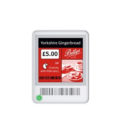 Inewtag Electronic Shelf Label for Supermarket Retail, 1.54 Inch Electronic Price Tag