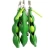 Import Infinite Squeeze Edamame Bean Pea Extrusion Soybean Key Chain Pendant Ornament Stress Relieve Decompression Toys Funny Jokes Toy from China