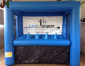 Inflatable archery shooting game inflatable archery range for sale