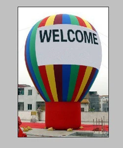 Inflatable cold air balloon for advertising,big inflatable ground balloon, advertising inflatable with customized logo