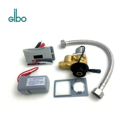 Integrated flush valves urinal automatic flush toilet sensor