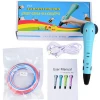 Intelligent toys professional digital drawing pen 3D Pen with free filaments
