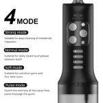 IPX7 Water Pick Floss USB C Charging 330ML Rechargeable Teeth Flosser Smart Water Dental Flosser Portable Water Flosser