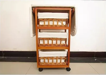 Ironing cabinet adopts environmental protection material no peculiar smell.