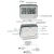 Import J&amp;R 24 Hours Large LCD Screen Stop Watch Mute Option Kitchen Work Cooking Countdown Timer LCD Timer from China