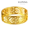 jewelry design cubic zirconia diamond stone 24K dubai gold plated bracelets bangles, 24k gold plated jewelry