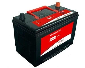 JIS 12v 90ah 105d31l mf battery with ISO9001 MSDS CE