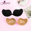JunYan sexy ladies high quality strapless self adhesive invisible bra