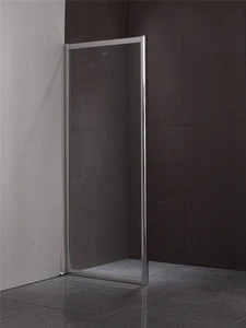 K-563  china walk in shower bath shower screen frameless single door glass shower screen