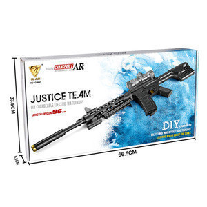 Kids Electric Gel Ball Gun M4 Crystal Water Bullet Guns Toy Diy Assemble Rechargeable From China Tradewheel Com