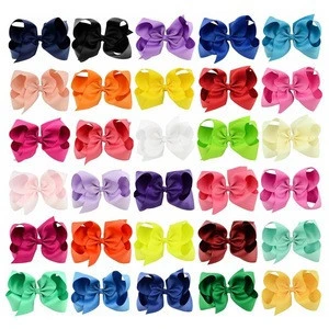 Kids Mini Hair Clips Bow Hairgrips Sweet Girls Solid Colorful Headbands Salon Hairpins Hair Styling Toolne Hairpins