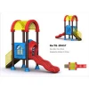Kids play centre small outdoor playground plastic slides play set